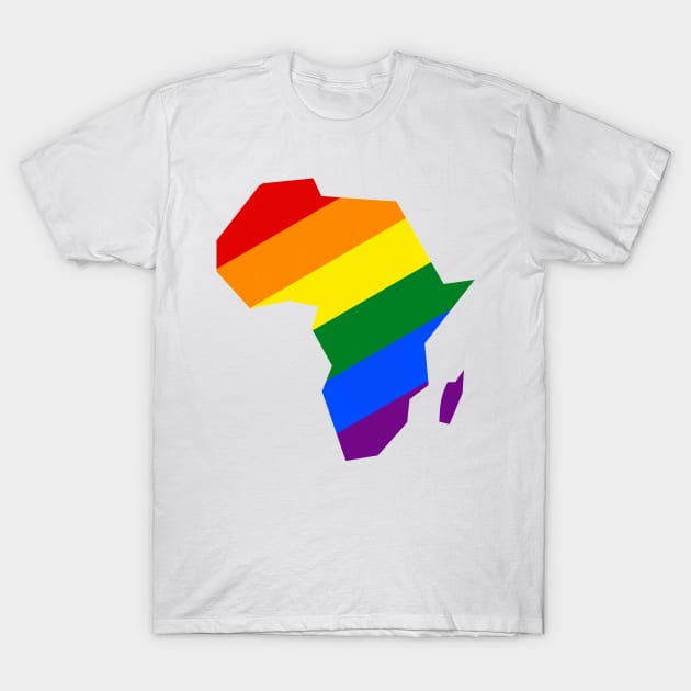 Gay Africa T-Shirt by Everydaydesigns